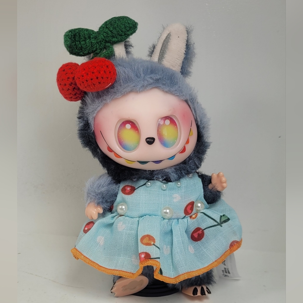 Cherry Dress With Pearls 2 Pc Set